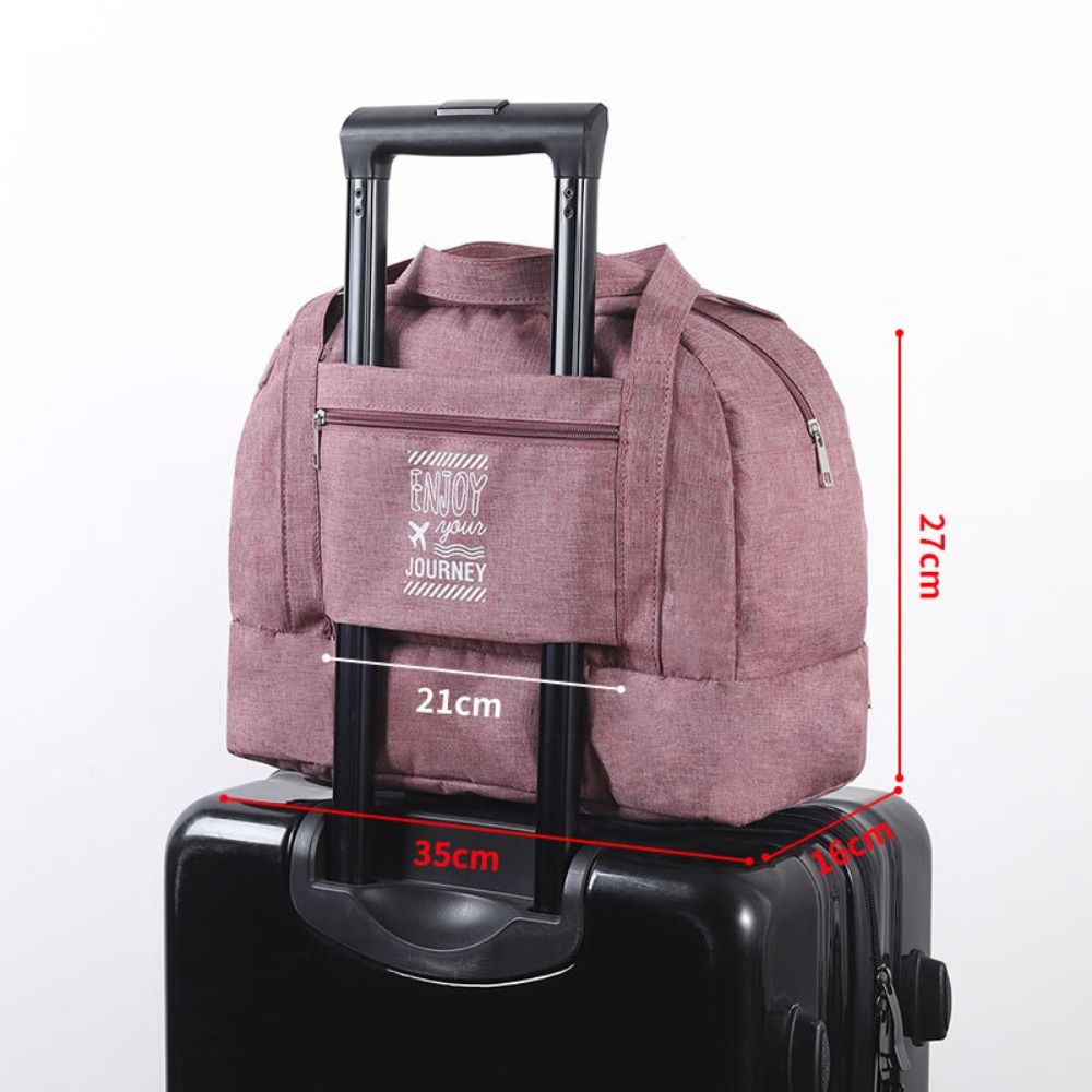 Yoga Fitness Tote - Large Capacity Women Travel Bag Lightweight