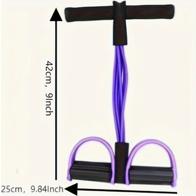 Yoga Fitness Gear - 6 Tubes Elastic Yoga Pedal Puller