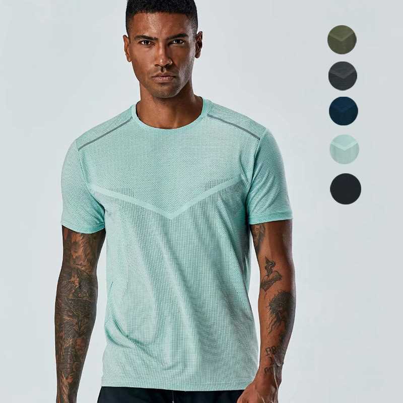 Yoga Fitness Gear - Men's Quick-Drying Running Suit Sports T-Shirt