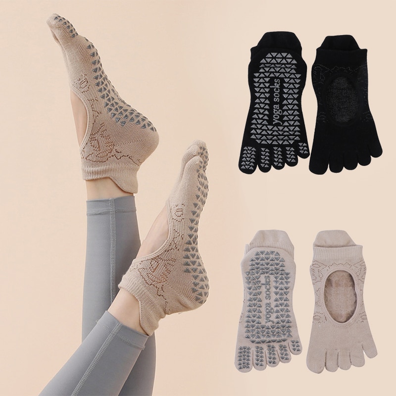 Yoga Fitness Girl - Women Yoga Toe Socks High Quality
