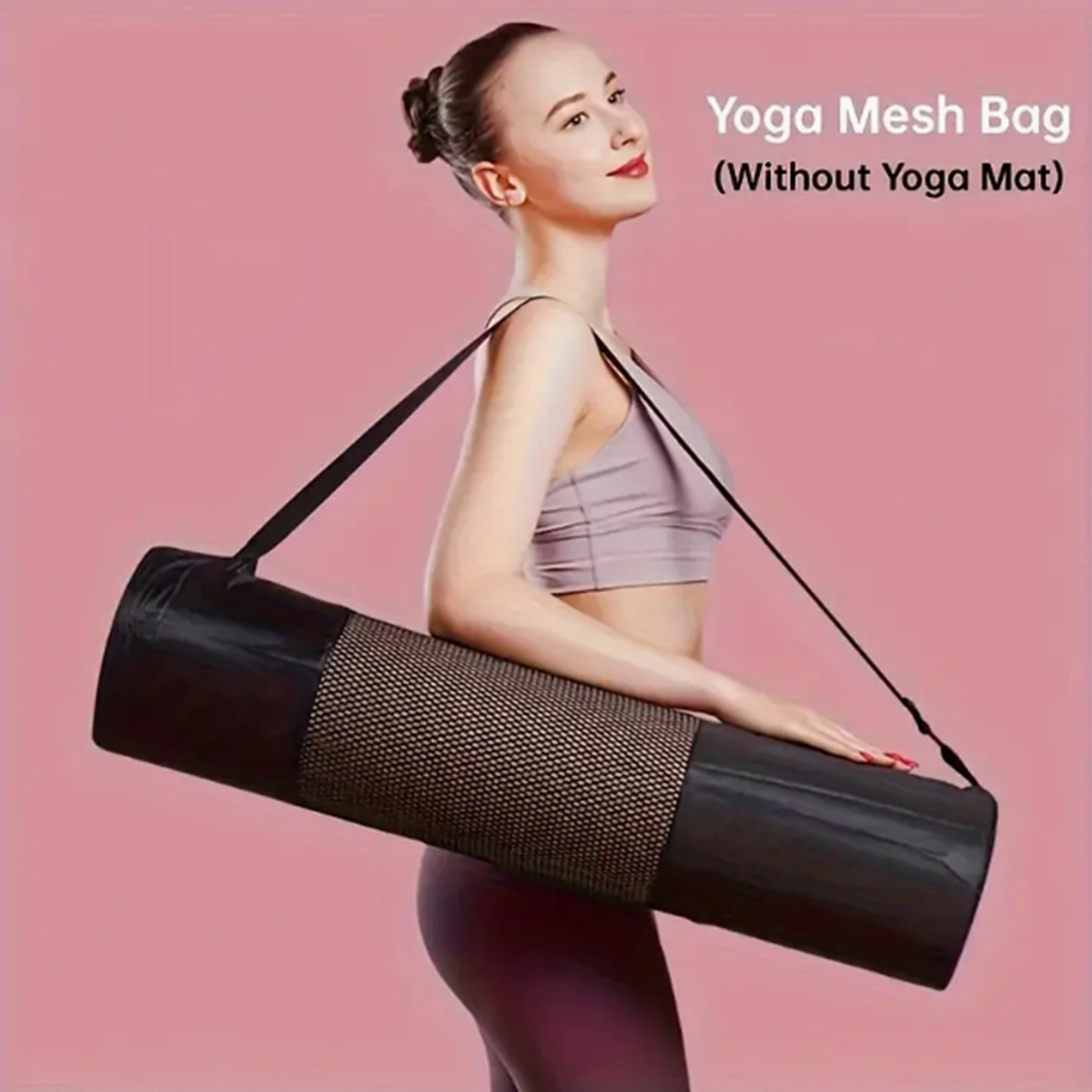Yoga Y Fitness - 1 Breathable Yoga Mat Storage Mesh