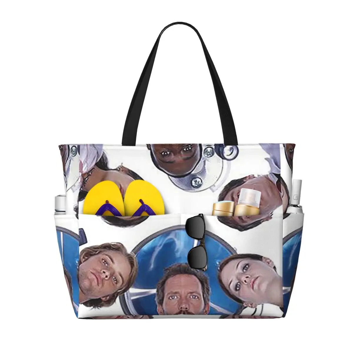 Yoga Fitness Tva - House MD TV Show Beach Tote