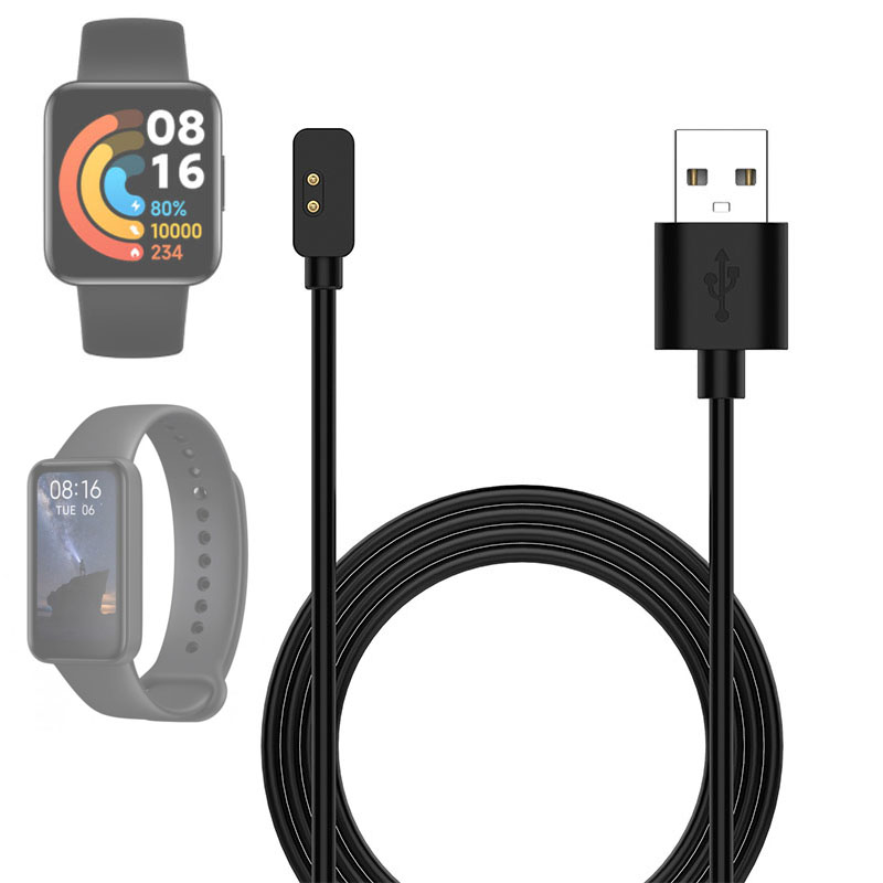 Fitness Tracker Band - Smartwatch Dock Charger Adapter Smartband USB
