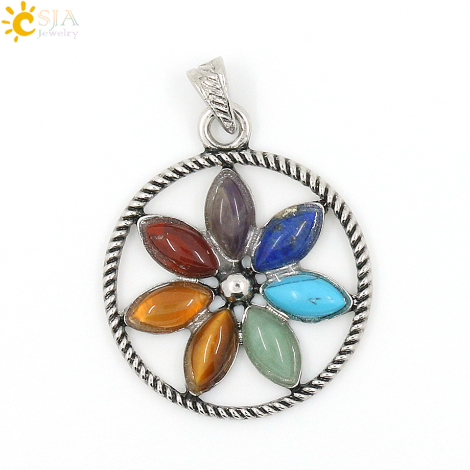 CSJA Chakras Natural Stone Cry - Yoga Health & Fitness Center review and price