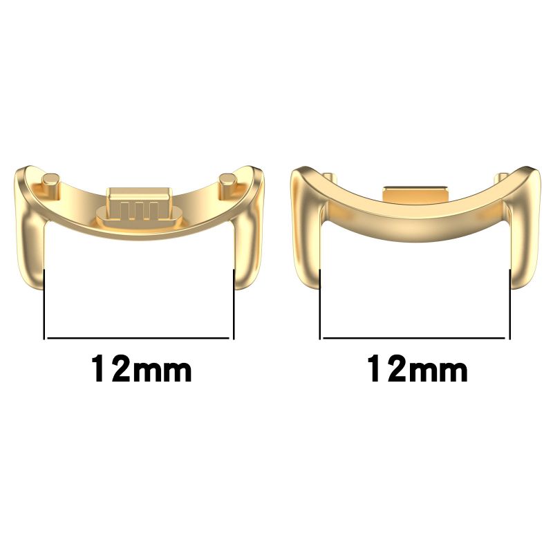 1 Pair Strap Metal Adaptor for - Fitness Tracker Band review and price