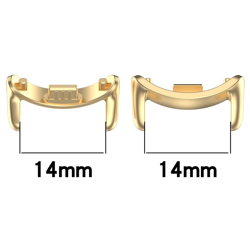 1 Pair Strap Metal Adaptor for - Fitness Tracker Band review and price