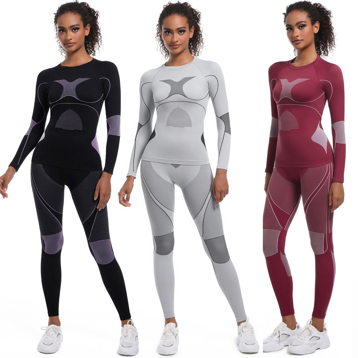 Women Girl Skiing Underwear Se - Yoga Fitness Girl review and price
