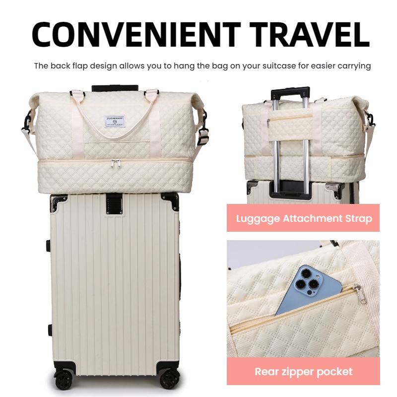 Large Capacity Travel Duffels  - Yoga Fitness Tote review and price