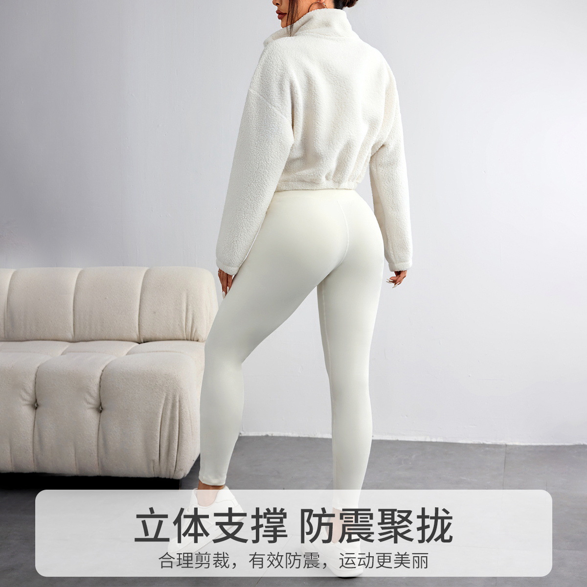 New Autumn and Winter Solid Co - Yoga Fitness Hoodie review and price