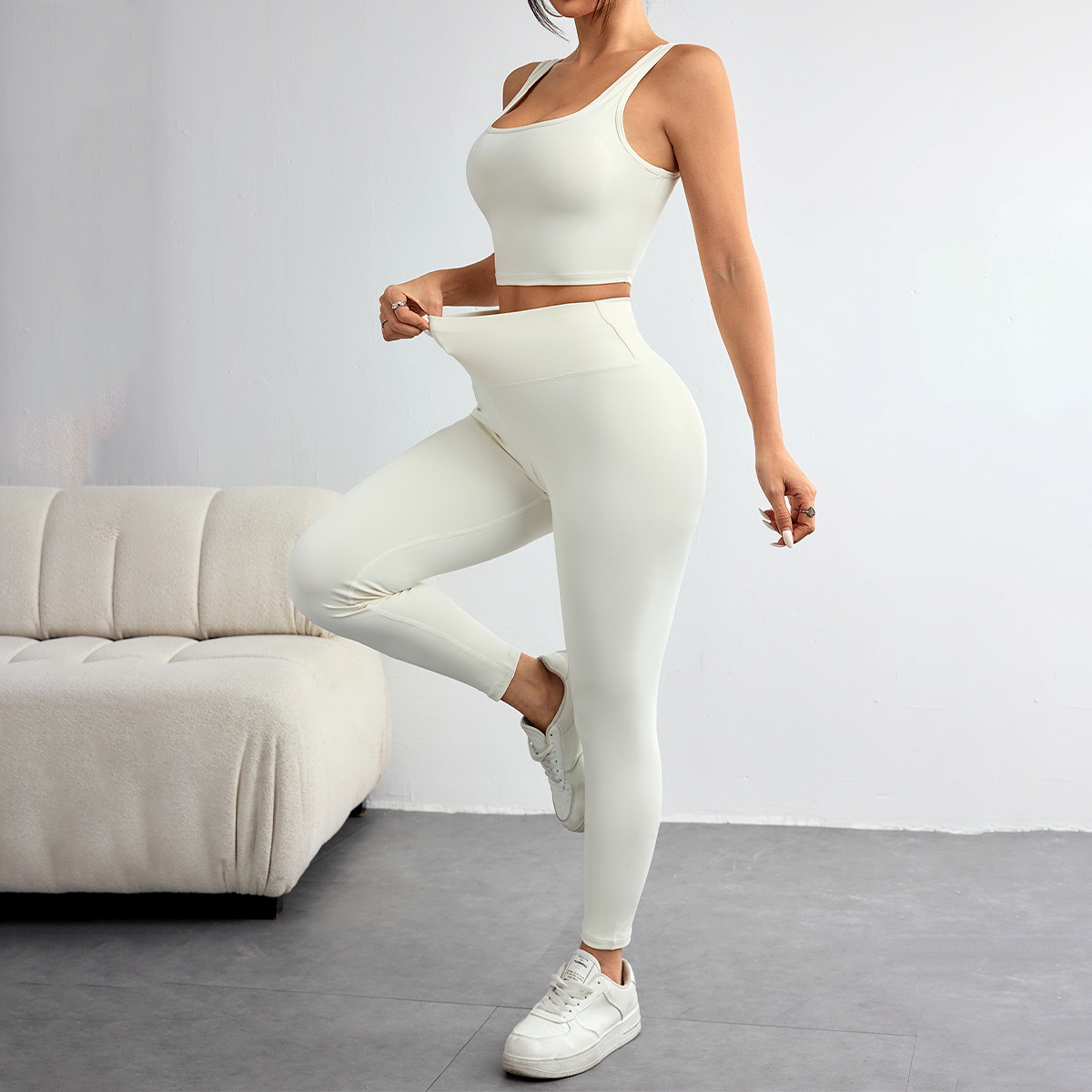 New Autumn and Winter Solid Co - Yoga Fitness Hoodie review and price