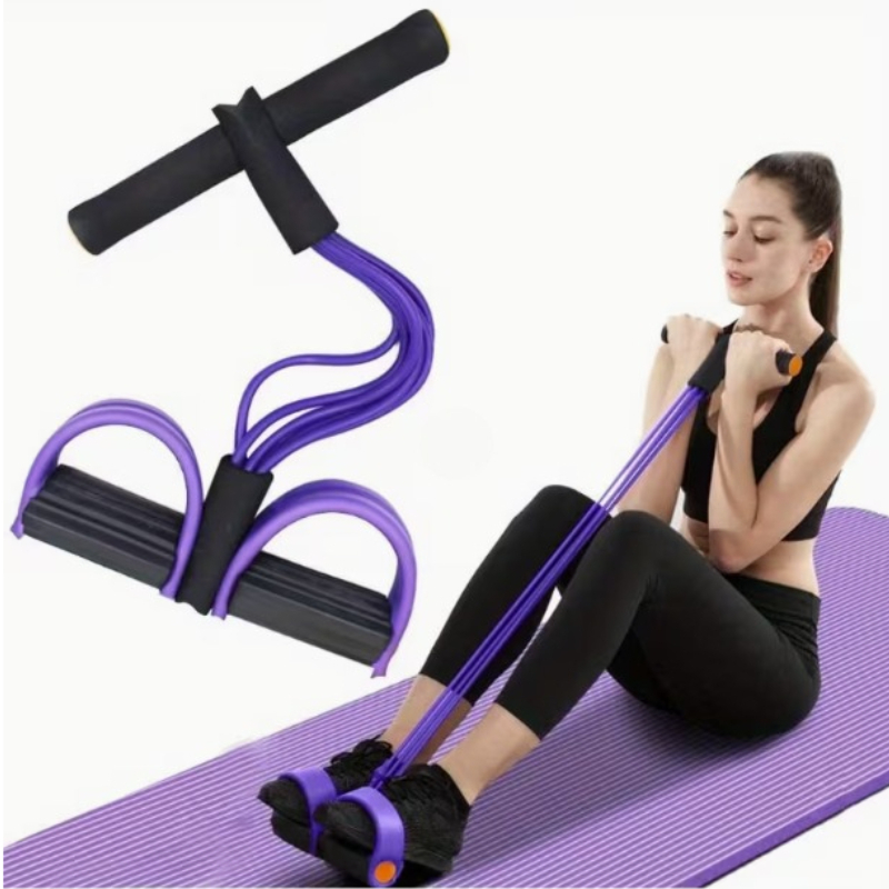 6 Tubes Elastic Yoga Pedal Pul - Yoga Fitness Gear review and price
