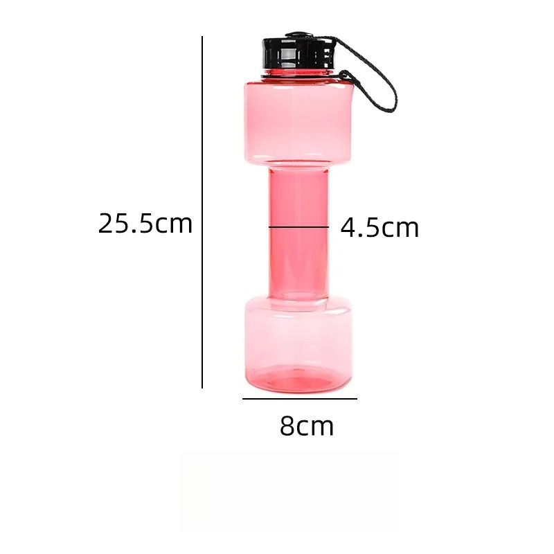 1pc  Dumbbell Shaped Water Bot - Yoga Fitness Gear review and price