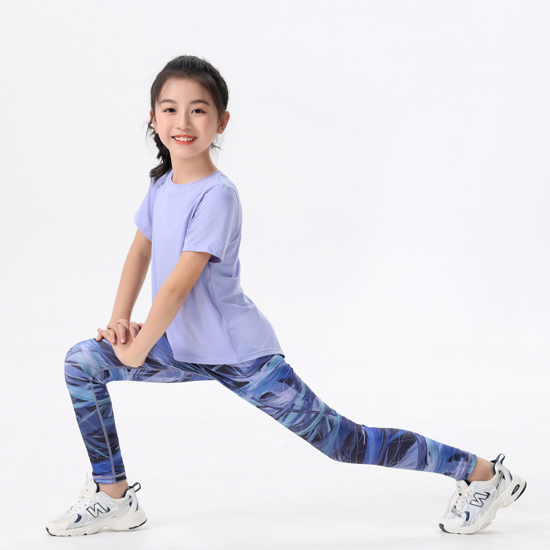 2pcs Kids Sportswear Gym Yoga  - Yoga Fitness Girl review and price