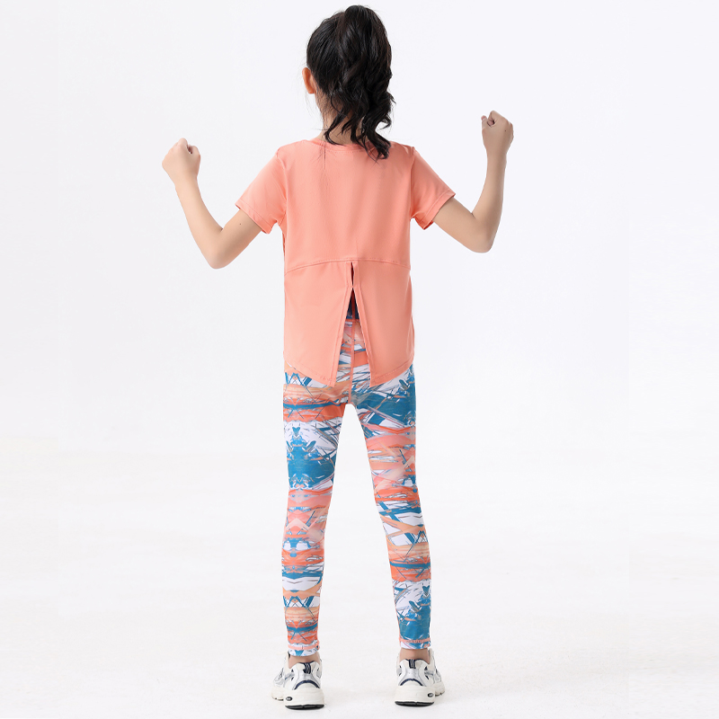 2pcs Kids Sportswear Gym Yoga  - Yoga Fitness Girl review and price