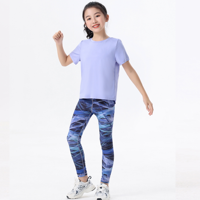 2pcs Kids Sportswear Gym Yoga  - Yoga Fitness Girl review and price