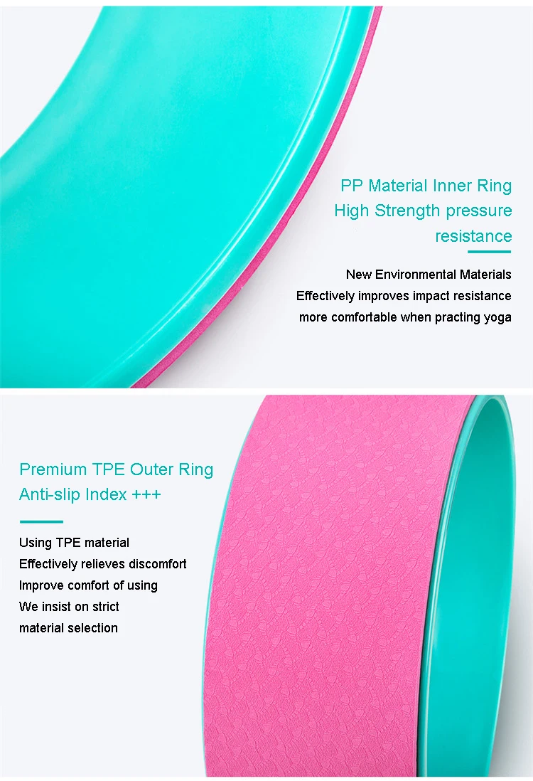 2026 Customized LOGO Hot Sale  - Yoga Fitness Wheel review and price