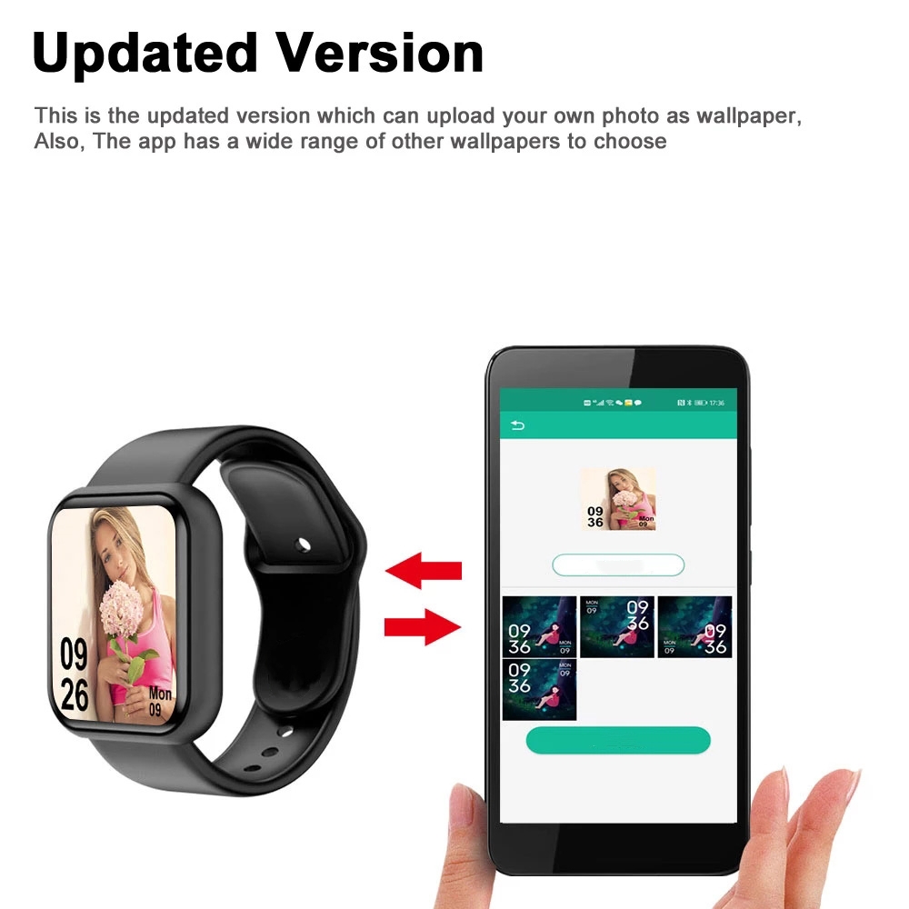 Smart Watch For Men Women Spor - Fitness Tracker Band review and price