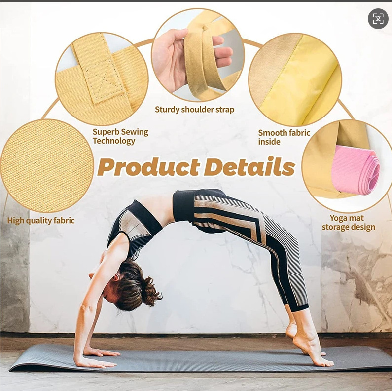 Multi‑Purpose Yoga Bag Yoga Ma - Yoga Fitness Tote review and price