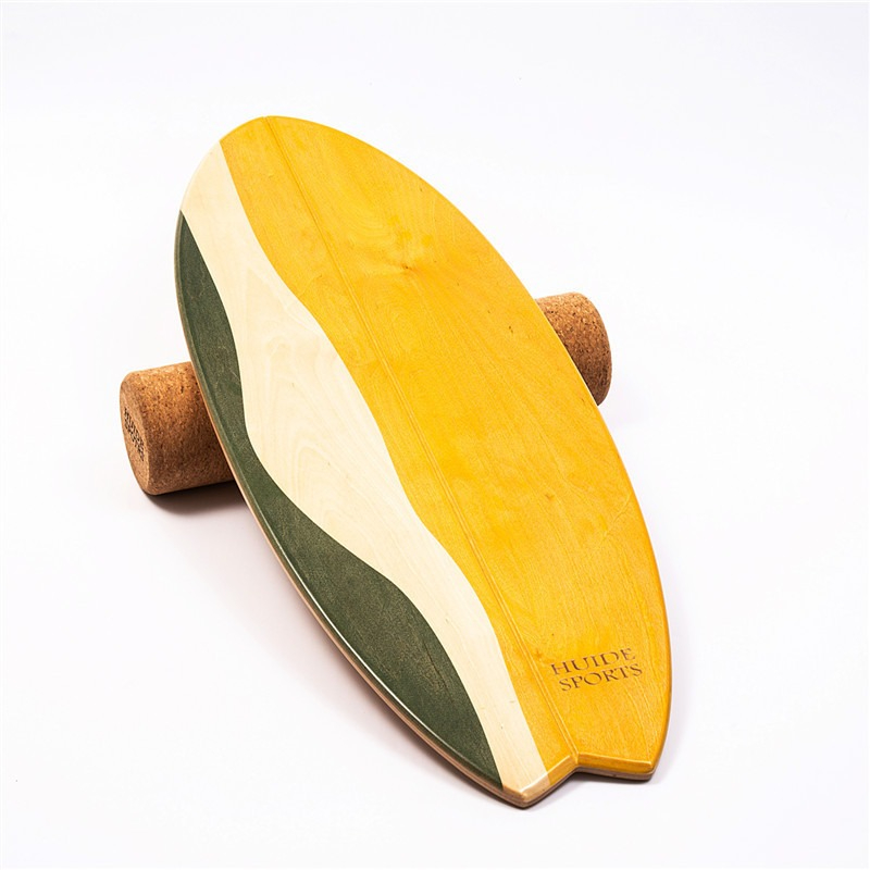 `Fish‑Shaped Wooden Surfing Ba - Yoga Fitness Gear review and price