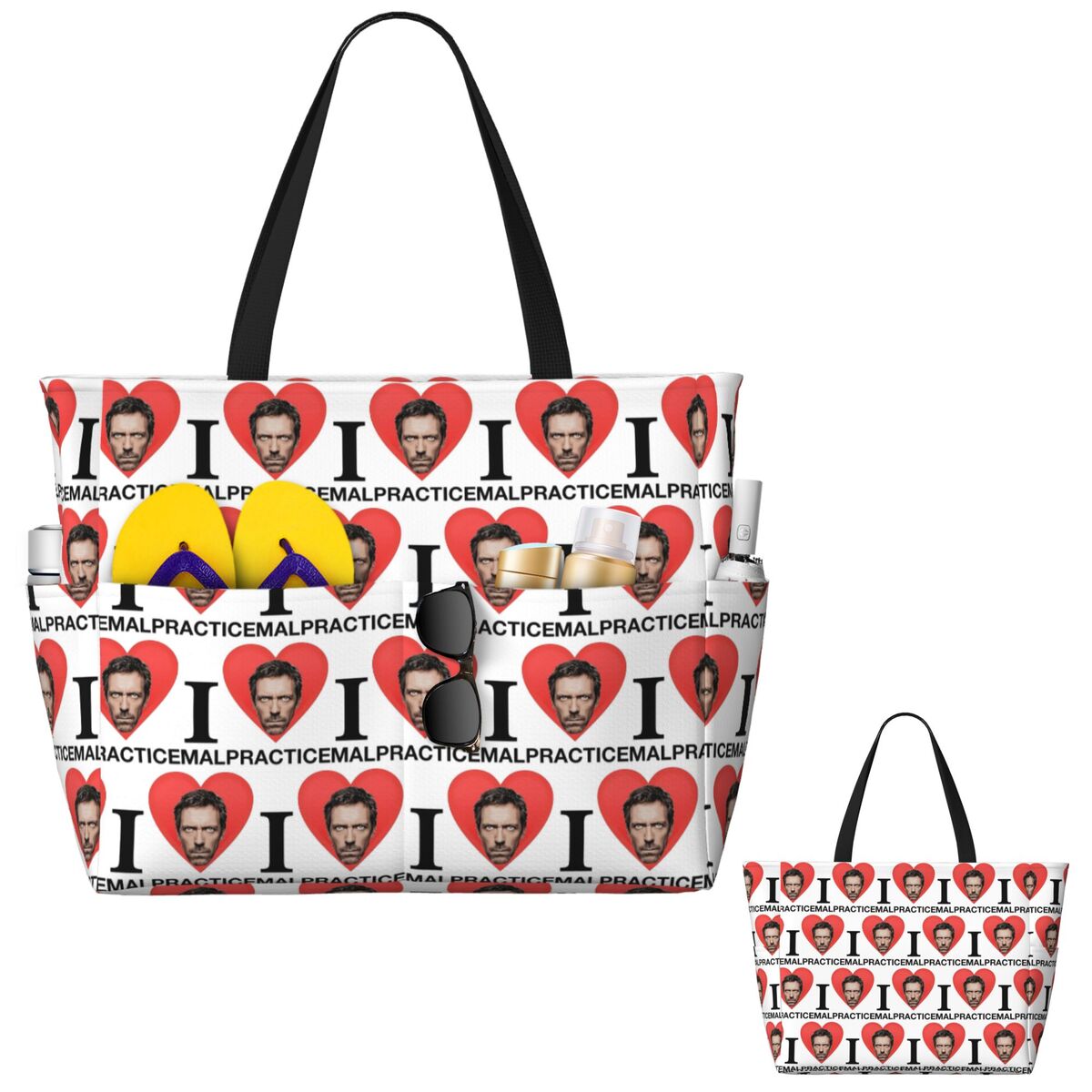 Dr House MD TV Beach Tote Bag  - Yoga Fitness Tva review and price