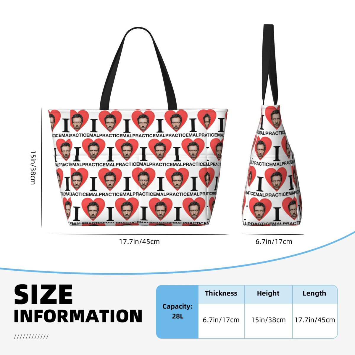 Dr House MD TV Beach Tote Bag  - Yoga Fitness Tva review and price