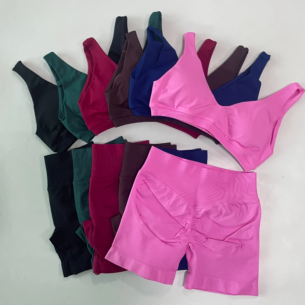 2 Pieces Seamless Yoga Set Wom - Yoga Fitness Kleidung review and price