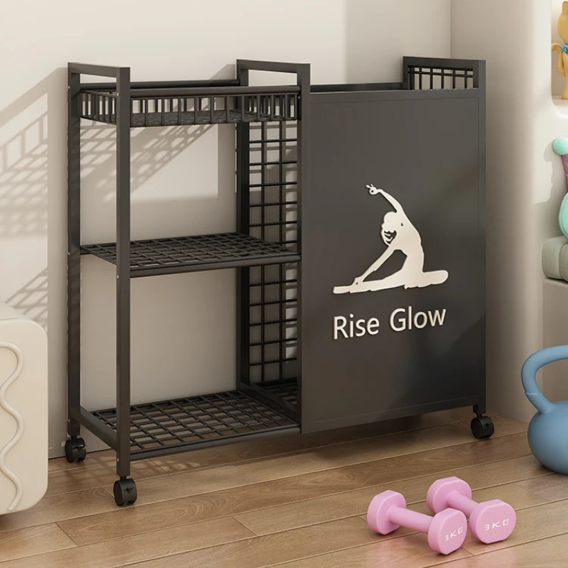 Mobile Fitness Cart with Wheel - Yoga Fitness Wheel review and price