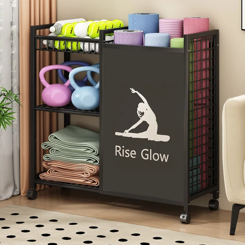 Mobile Fitness Cart with Wheel - Yoga Fitness Wheel review and price