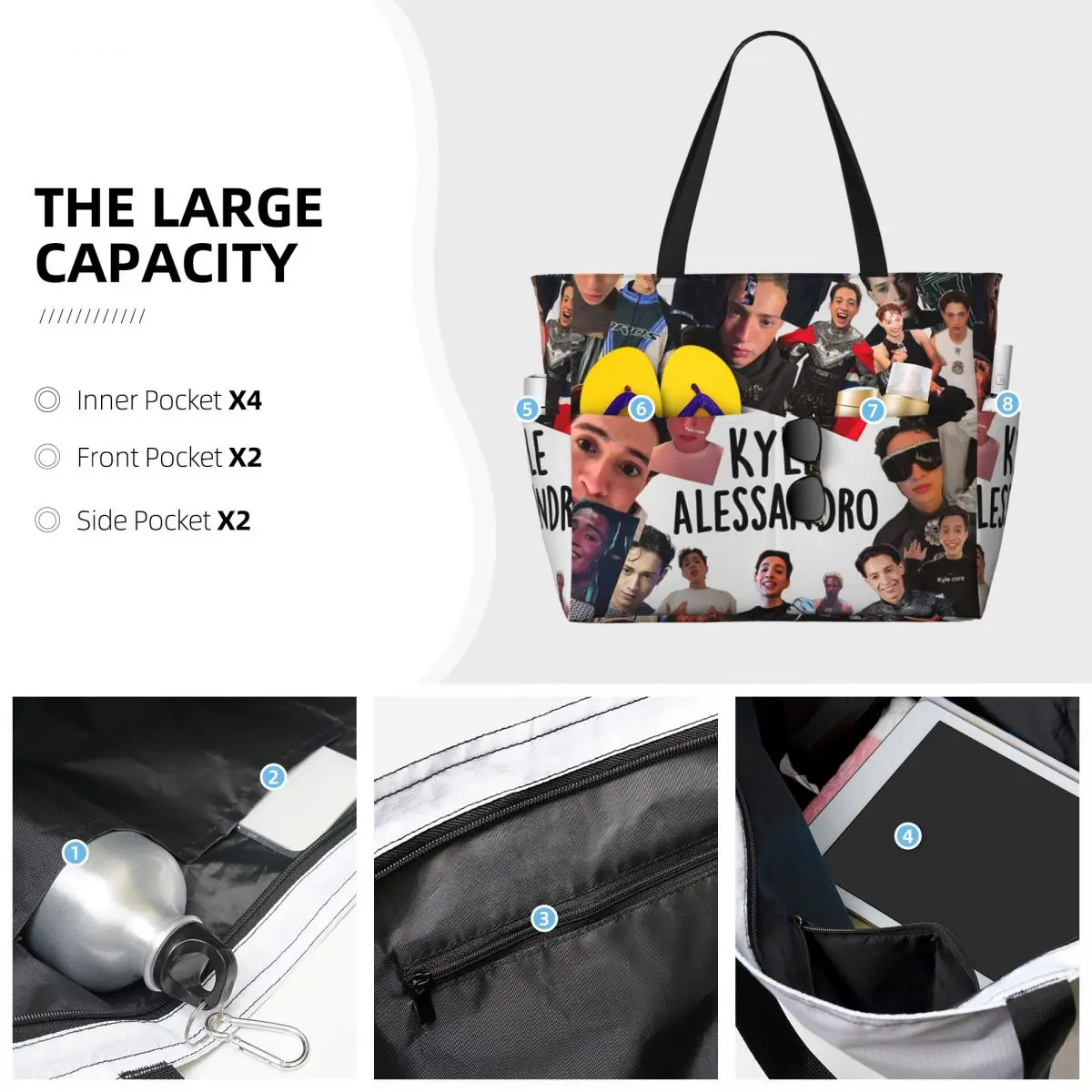 Kyle Alessandro (1) Beach Tote - Yoga Fitness Tote review and price
