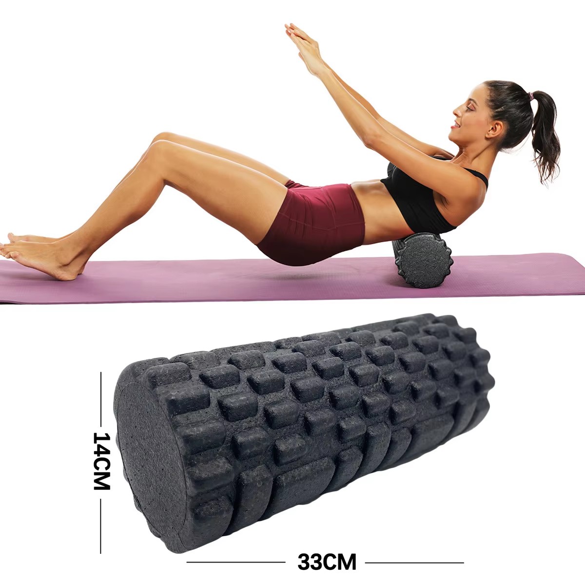 30/33cm Fitness Foam Roller Yo - Yoga Fitness Wheel review and price
