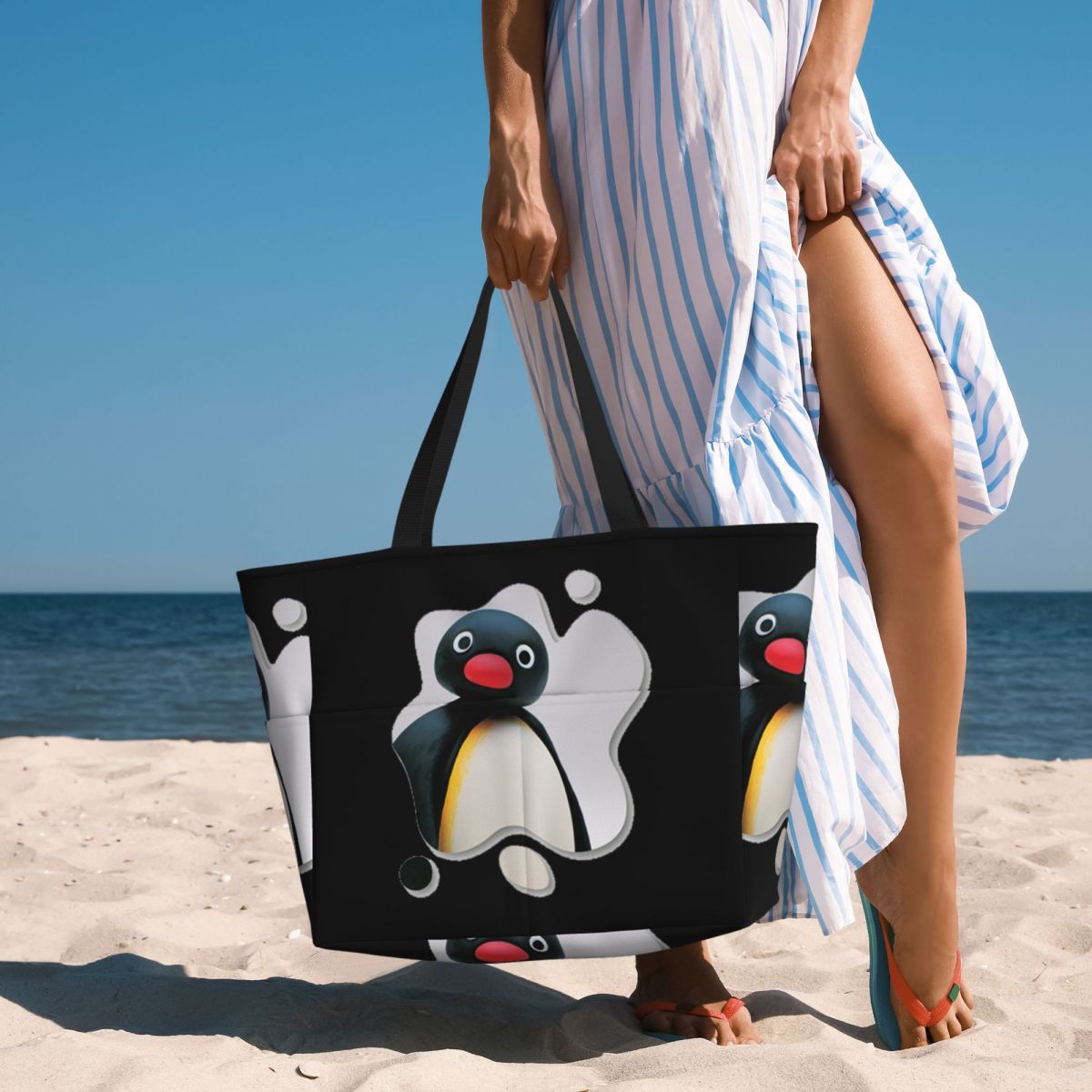 Pingu Pinga Penguin Tv Beach T - Yoga Fitness Tva review and price