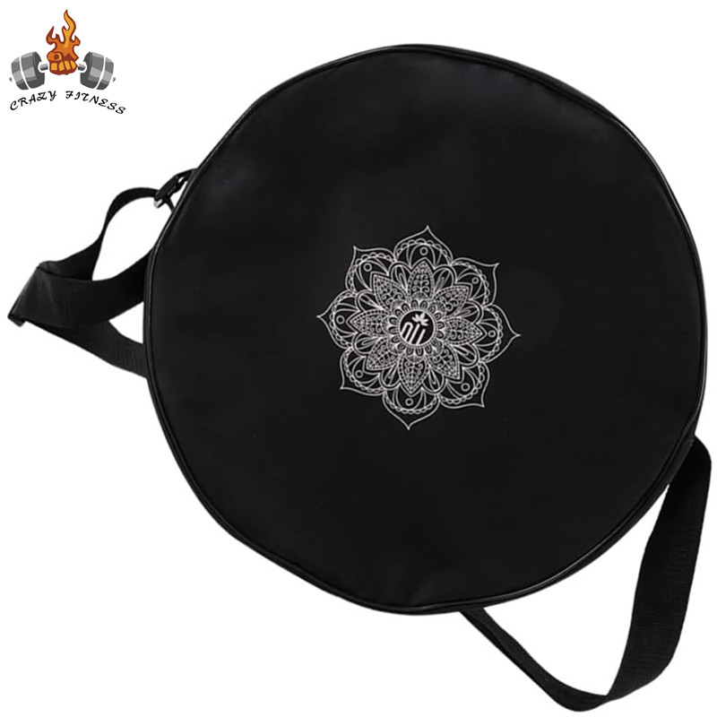 Yoga Wheel Bag Nylon Black Man - Yoga Fitness Wheel review and price