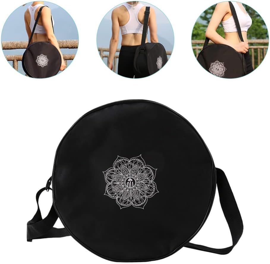 Yoga Wheel Bag Nylon Black Man - Yoga Fitness Wheel review and price