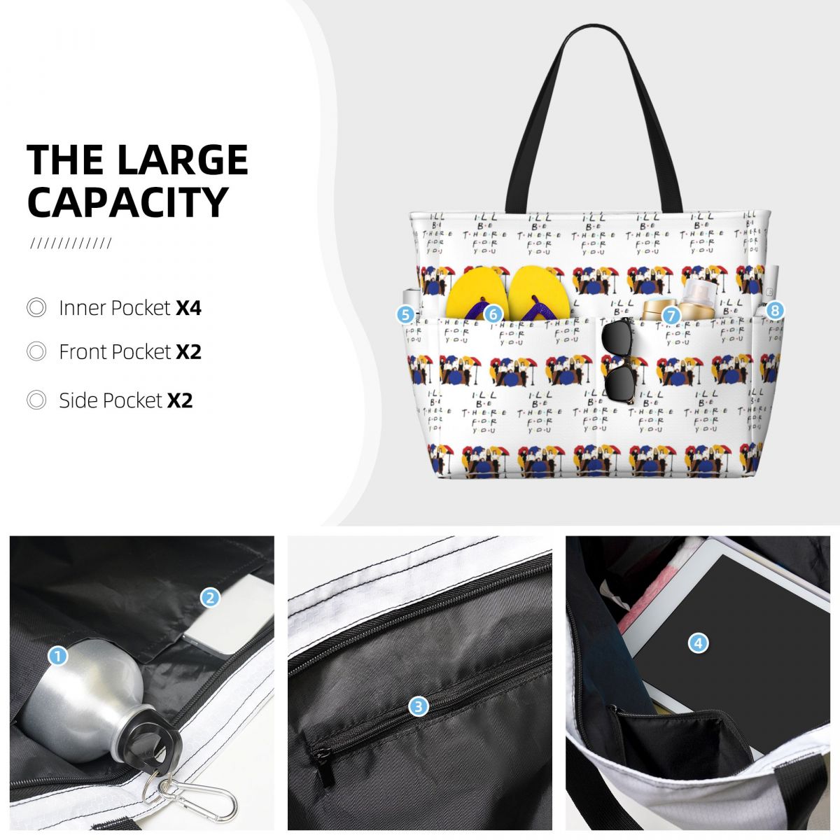 Friend TV Show Beach Tote Bag  - Yoga Fitness Tva review and price