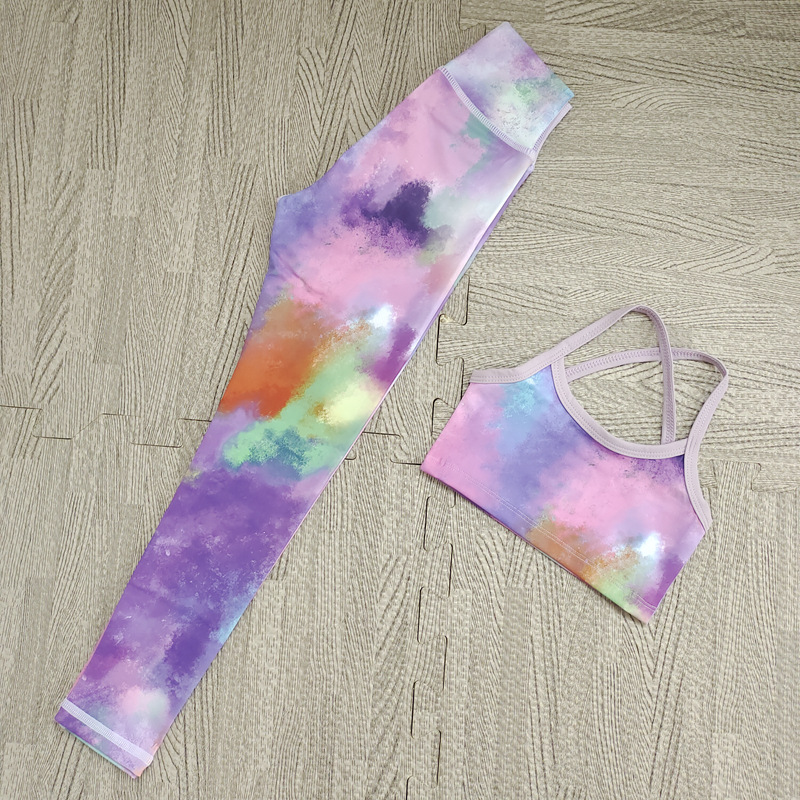 2025 Girls 2pc Yoga Outfit Set - Yoga Fitness Girl review and price