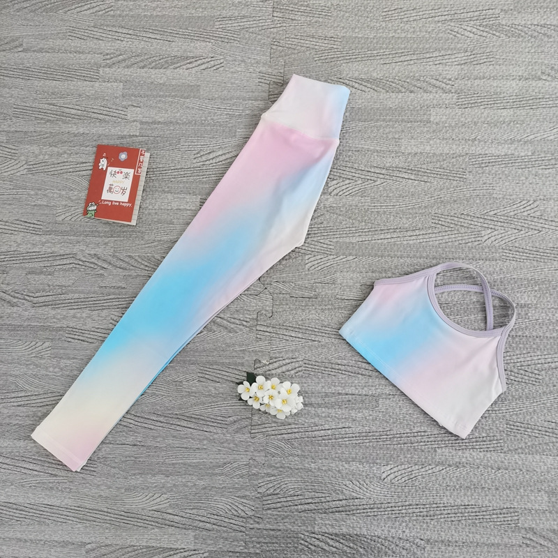 2025 Girls 2pc Yoga Outfit Set - Yoga Fitness Girl review and price