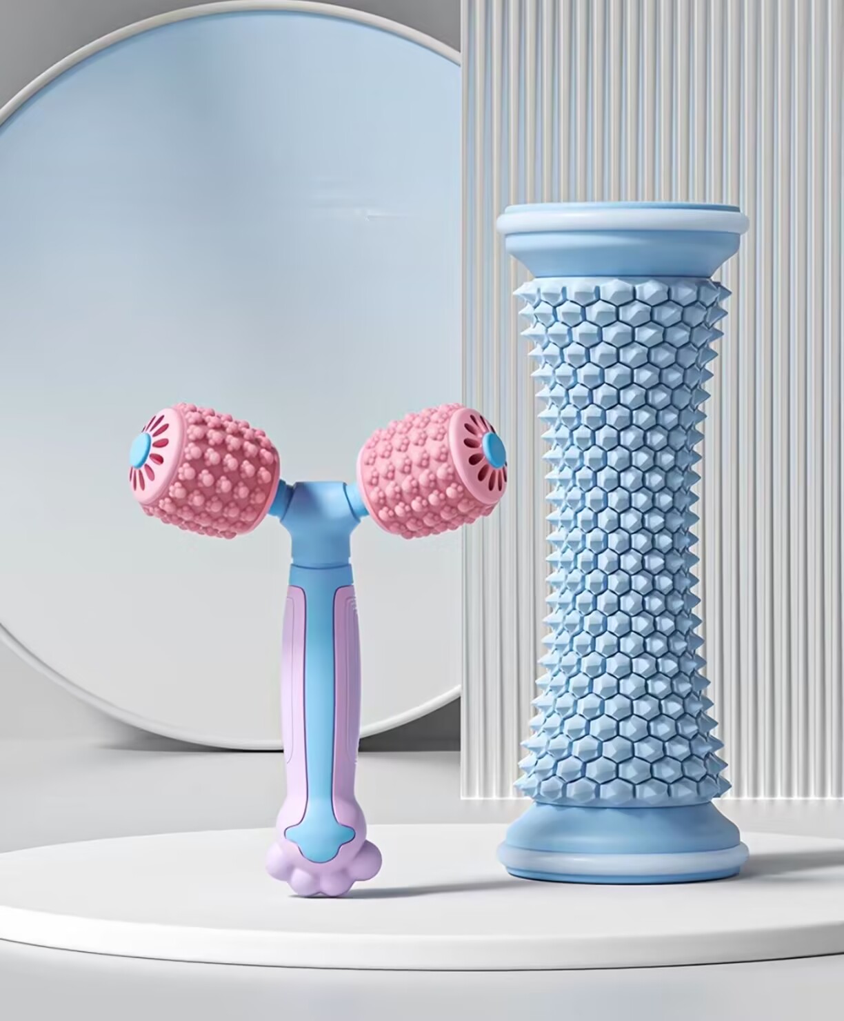 Yoga Massage Stick For Calf An - Yoga Fitness Wheel review and price