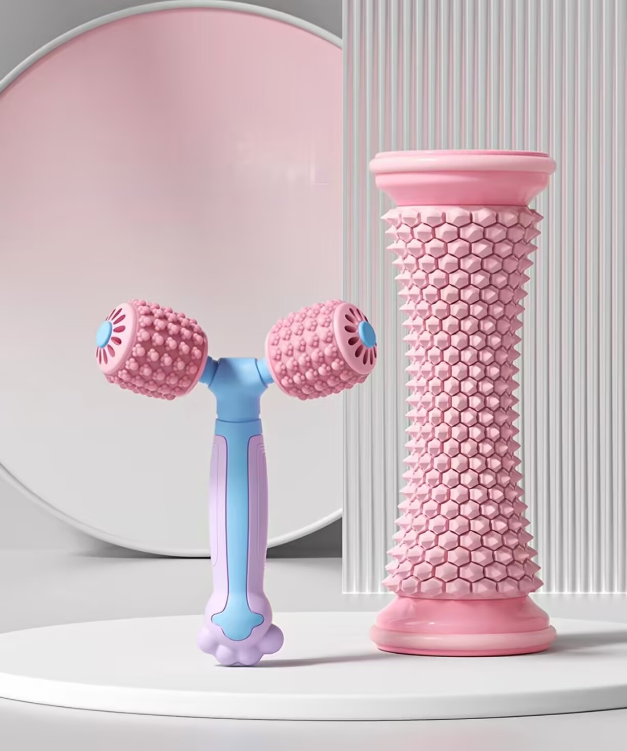 Yoga Massage Stick For Calf An - Yoga Fitness Wheel review and price