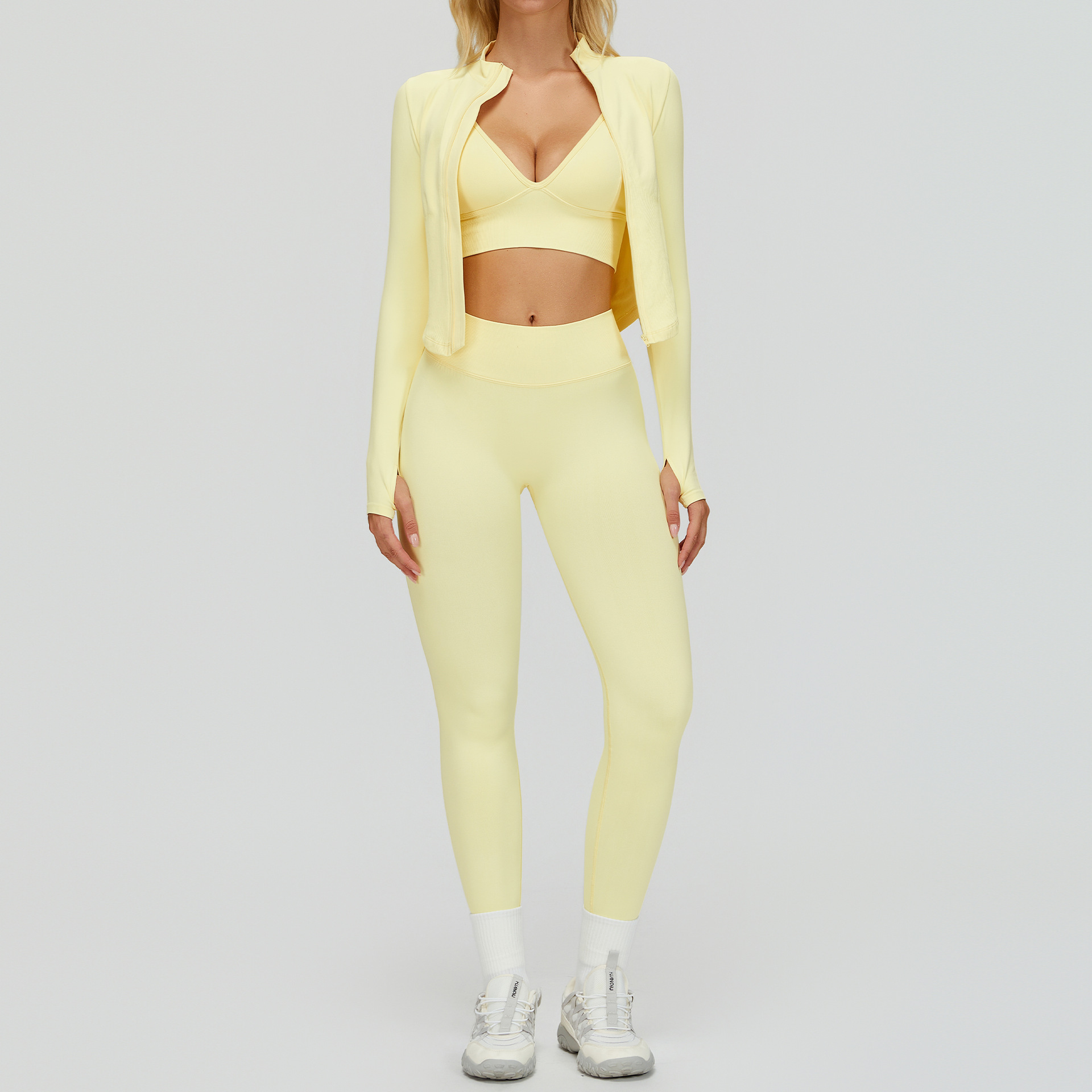 SWELTERING 2/3PCS Seamless Yog - Yoga Fitness Kleidung review and price