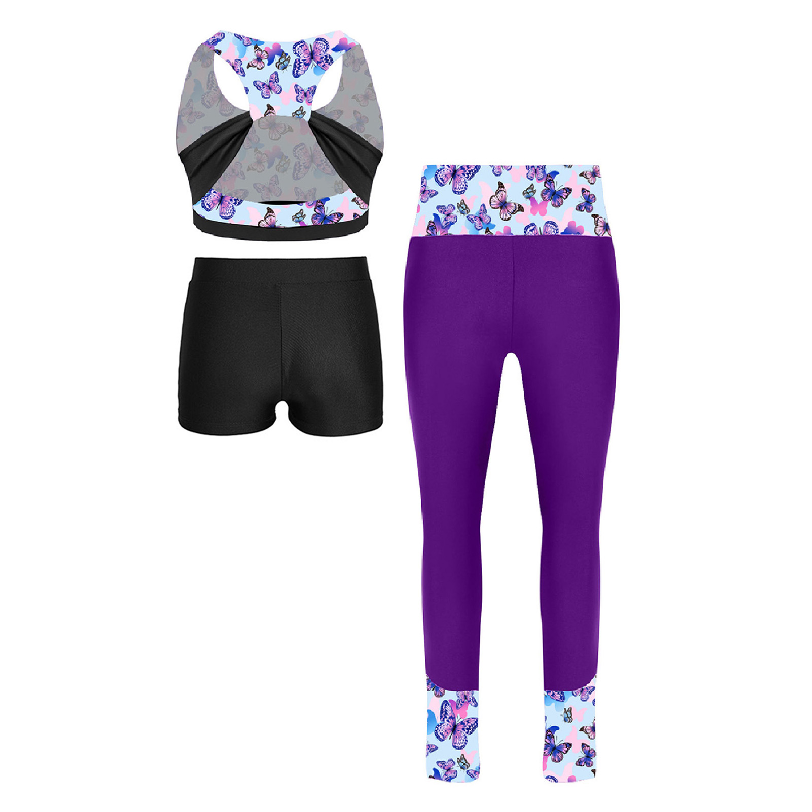 Children's Three Piece Fitness - Yoga Fitness Girl review and price