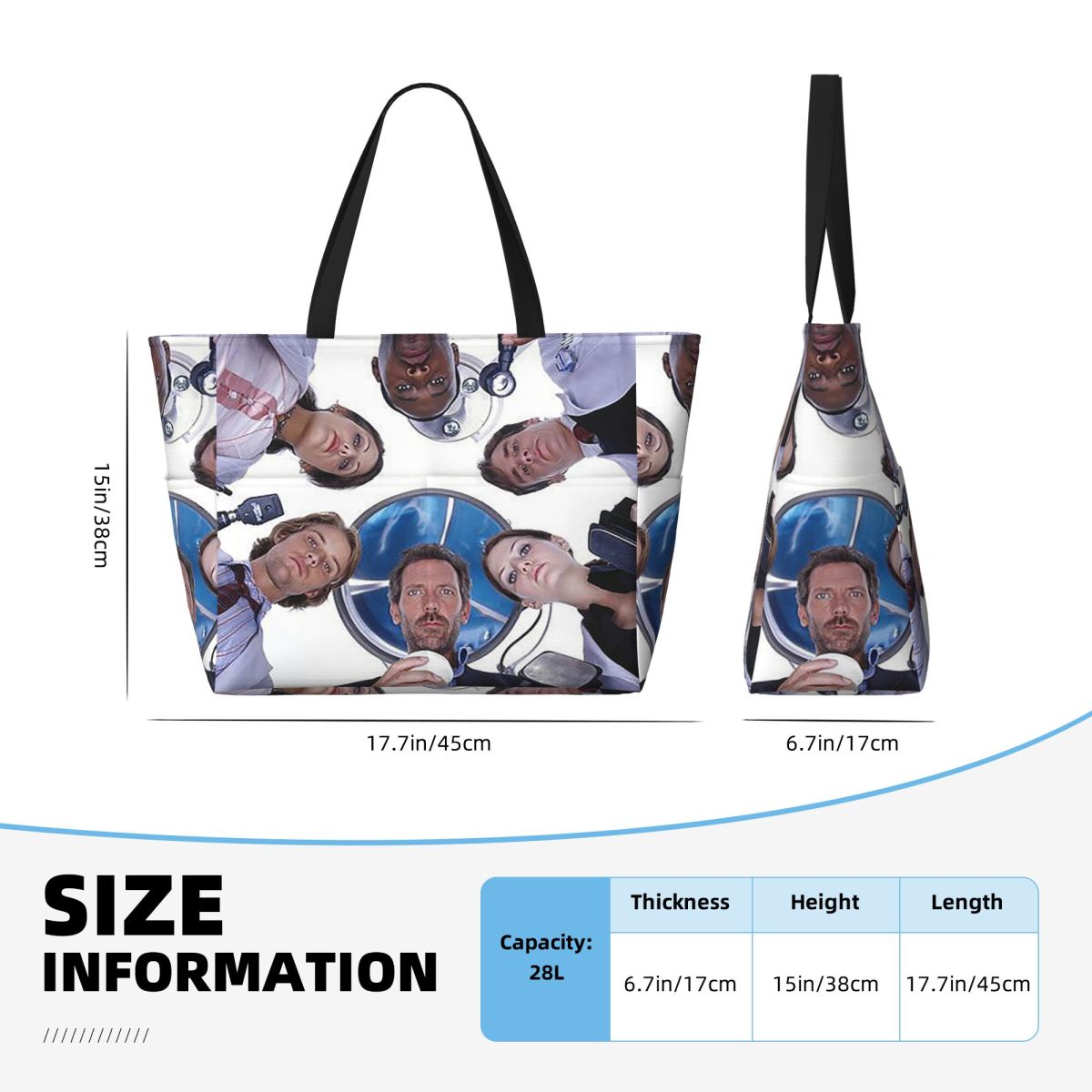 House MD TV Show Beach Tote Ba - Yoga Fitness Tva review and price