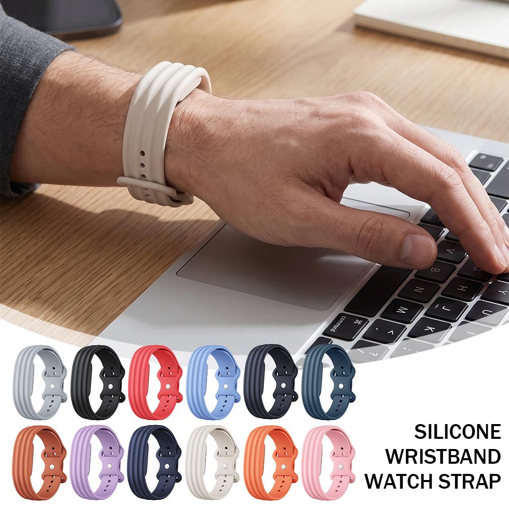 Silicone Loop Sports Watch Str - Fitness Tracker Band review and price