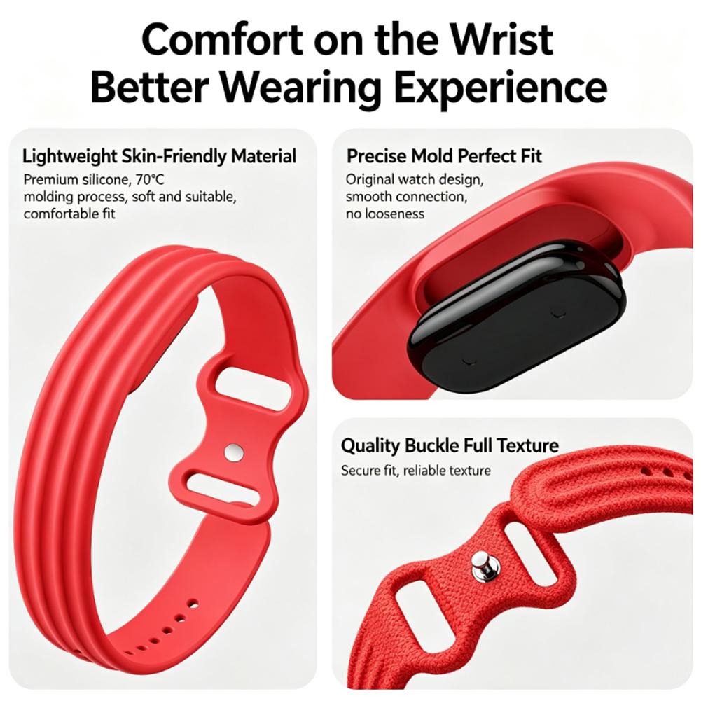 Silicone Loop Sports Watch Str - Fitness Tracker Band review and price