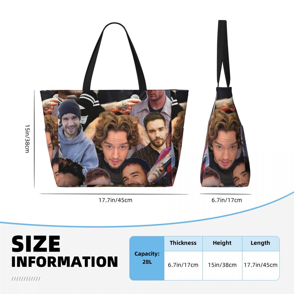 Liam Payne Photo Collage Beach - Yoga Fitness Gym Photos review and price