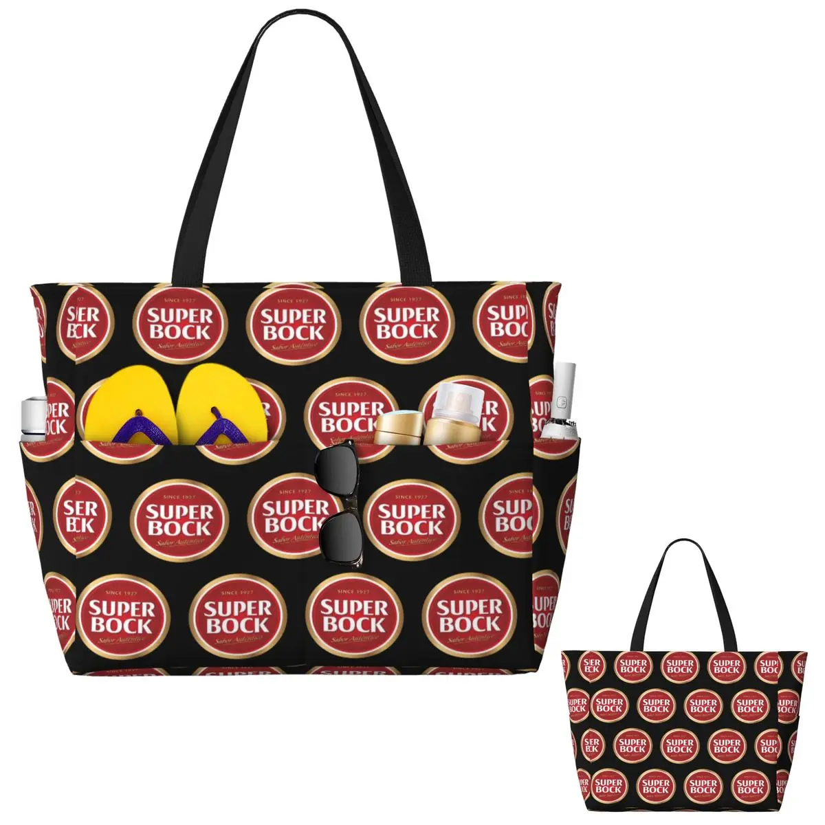 Super Bock Since 1927 Beach To - Yoga Fitness Tote review and price