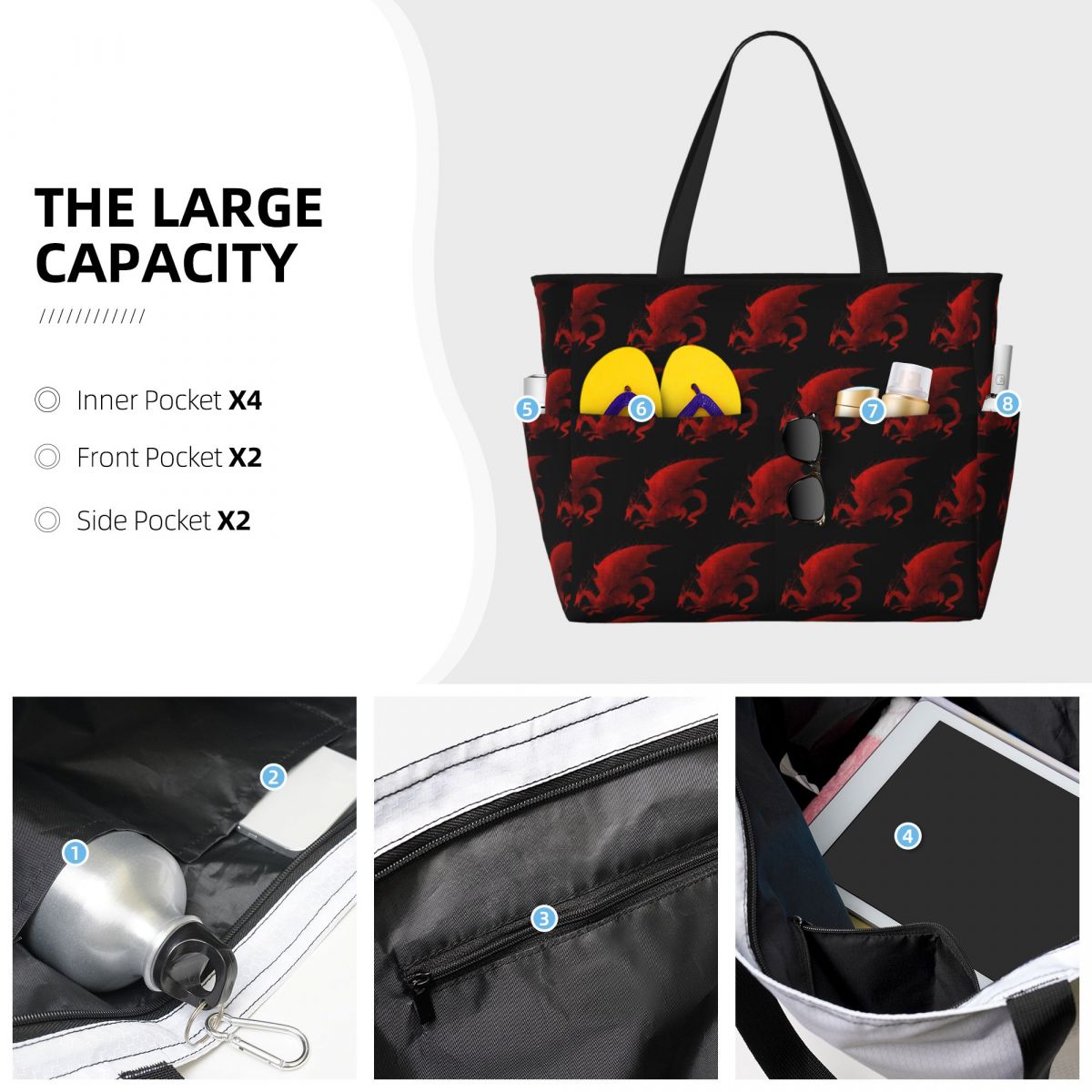 Dragon Age Origins Blood Drago - Yoga Fitness Tote review and price