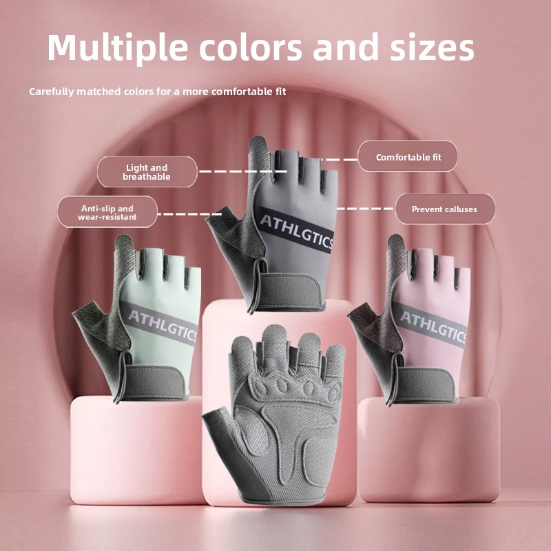 Unisex Thin Half Finger Fitnes - Yoga Fitness Spinning review and price