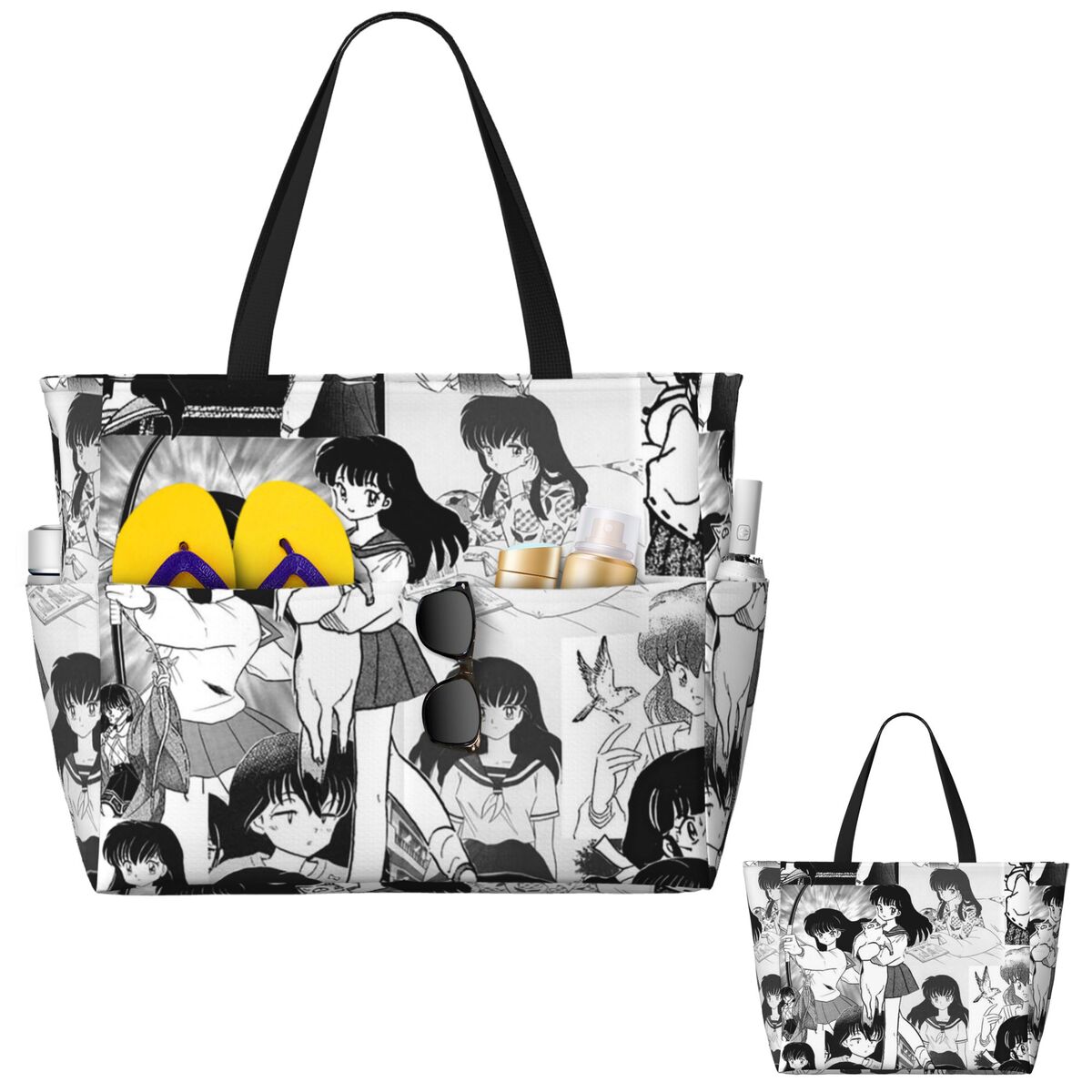 Inuyasha Higurashi Kagome Anim - Yoga Fitness Tote review and price
