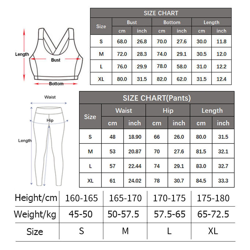 Two Pieces Fitness Yoga Set Wo - Yoga Fitness Kleidung review and price