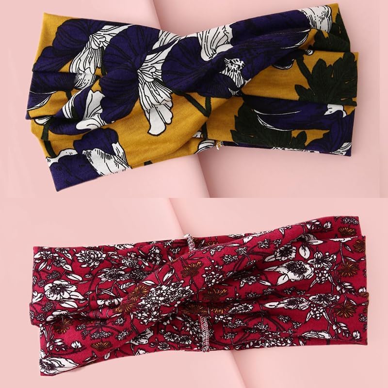 4 Pcs Boho Headbands for Women - Yoga Fitness Girl review and price